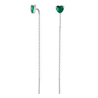 Earrings Brand Woman Sospiri in Steel Cristallo 14ER046V - 14ER046V